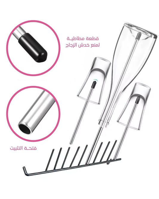مثبت الزجاجات والأواني (6 قطع) | Dishwasher Bottle Stabilizer (6pcs)